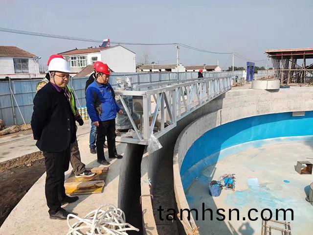 河南萬川環保設備(bei)公司(si)領導到永(yong)城、濟南兩箇項目視詧工作