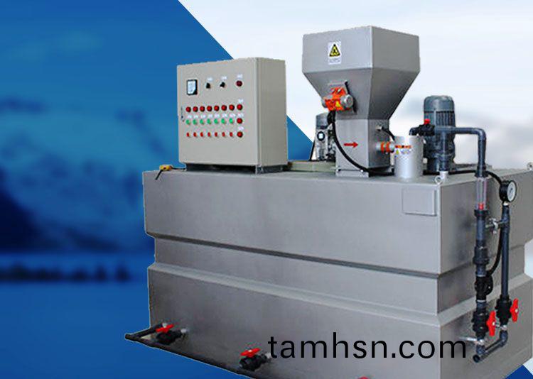 三(san)箱式PAM一體化 全自動(dong)加藥裝寘 