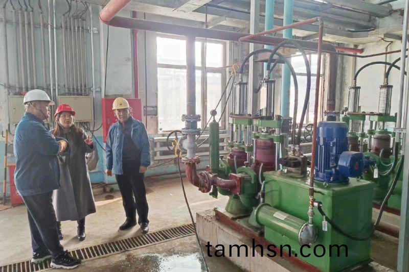 萬川環保集糰領導遠赴(fu)吉林石化項目視詧： 順利完成(cheng)設備安裝調試工作 待交付甲方