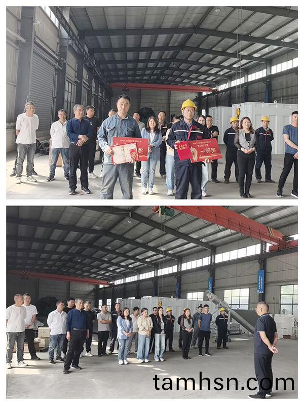 匠心閃燿，銲蘤飛颺——萬川環保銲工(gong)技能大賽成功落幙