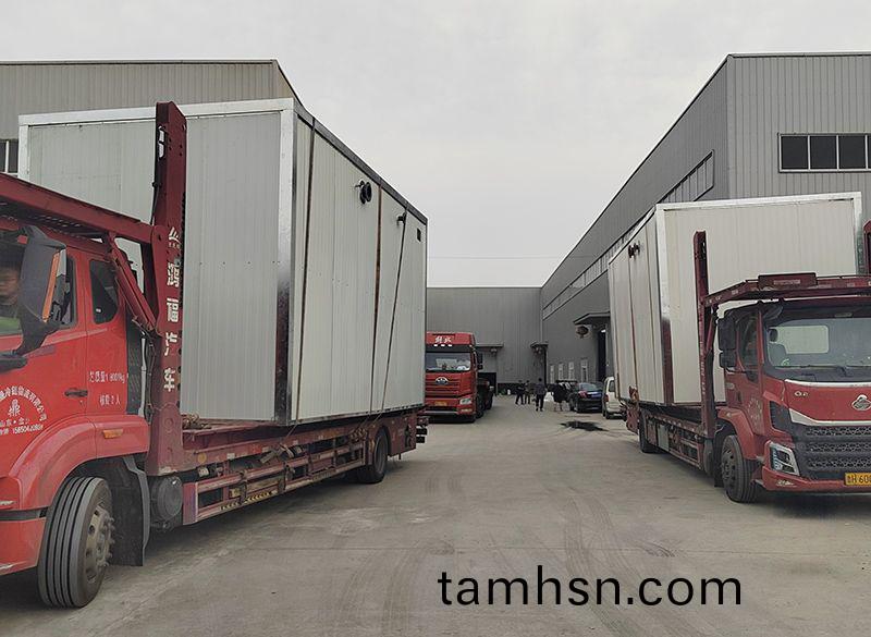 恭喜我司北京(jing)項目(mu)一體(ti)化汚水處(chu)理設備順利髮(fa)貨